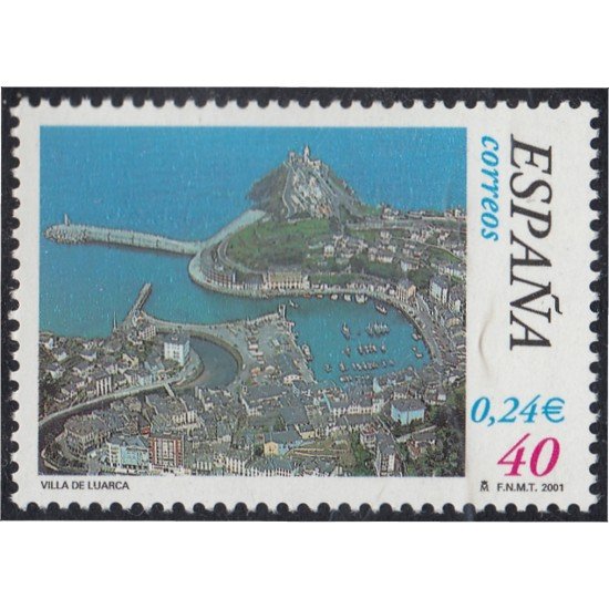 España Spain 3800 2001 Villa de Luarca MNH España Spain 3800 2001 Villa de Luarca MNH