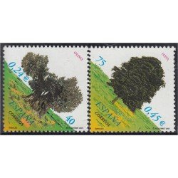 España Spain 3803/04 2001 Árboles MNH