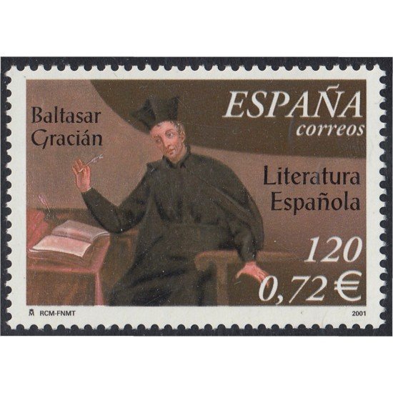 España Spain 3808 2001 Literatura española MNH España Spain 3808 2001 Literatura española MNH