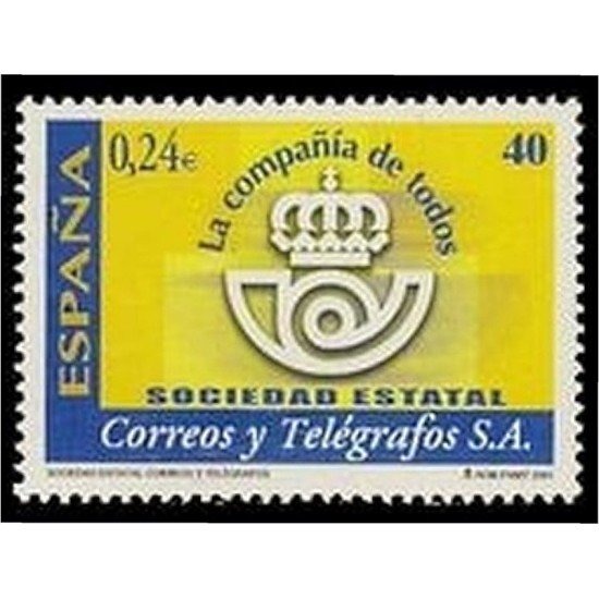 España Spain 3815 2001 Sociedad Estatal Correos y Telégrafos MNH España Spain 3815 2001 Sociedad Estatal Correos y Telégrafos MNH