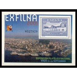 España Spain 3816 2001 Exposición Filatélica Nacional EXFILNA 2001 MNH