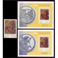 España Spain 3817/19 2001 Milenario del nacimiento de Santo Domingo de Silos MNH
