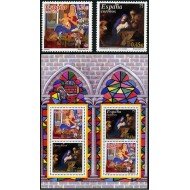 España Spain 3835/37 2001 Navidad MNH