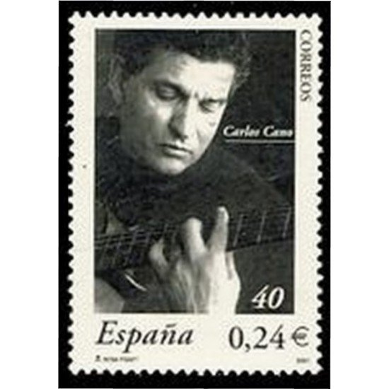 España Spain 3841 2001 Carlos Cano MNH España Spain 3841 2001 Carlos Cano MNH