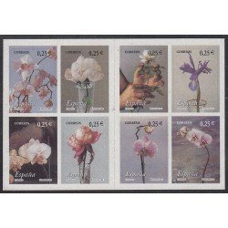 España Spain 3869/76 2002 La Flor y el Paisaje MNH