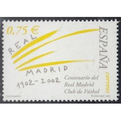 España Spain 3880 2002 Centenario del Real Madrid CF MNH