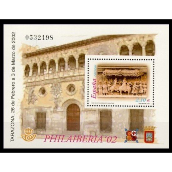 España Spain 3881 2002 Exposición Filatélica Hispano Portuguesa PHILAIBERIA 2002 MNH España Spain 3881 2002 Exposición Filatélica Hispano Portuguesa PHILAIBERIA 2002 MNH