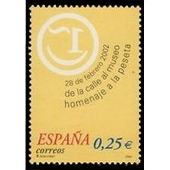 España Spain 3883 2002 Homenaje a la Peseta MNH España Spain 3883 2002 Homenaje a la Peseta MNH