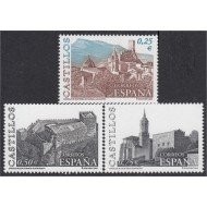 España Spain 3889/91 2002 Castillos MNH
