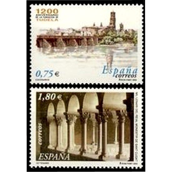 España Spain 3892/93 2002 Aniversarios MNH España Spain 3892/93 2002 Aniversarios MNH