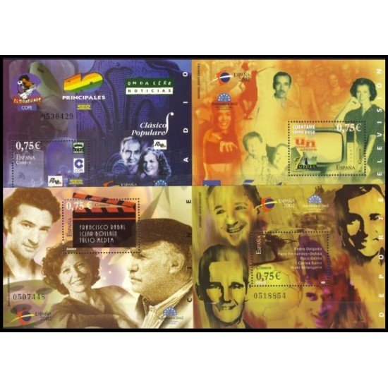 España Spain 3944/50 2002 Exposición mundial Juvenil España MNH