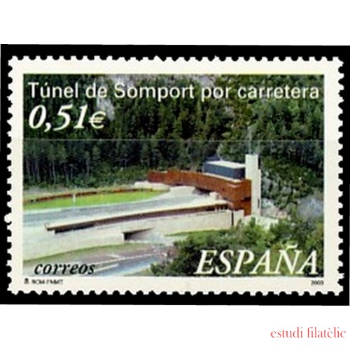 España Spain 3957 2003 Túnel de Somport MNH