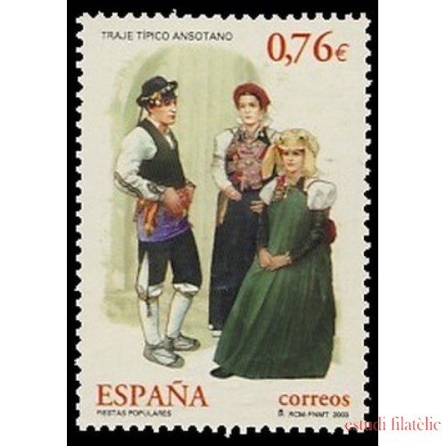 España Spain 3958 2003 Fiestas Populares MNH