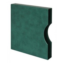 Lindner 814-G Tapa regular de 18 anillas. VERDE. Estuche Lindner 814-G Tapa regular de 18 anillas. VERDE. Estuche