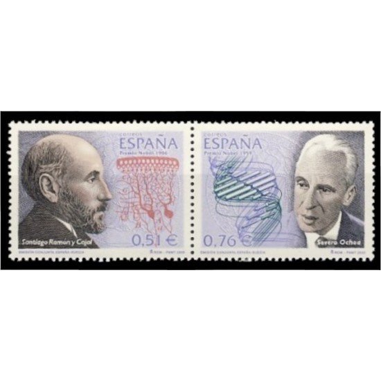 España Spain 3964/65 2003 Premios Nobel españoles MNH España Spain 3964/65 2003 Premios Nobel españoles MNH