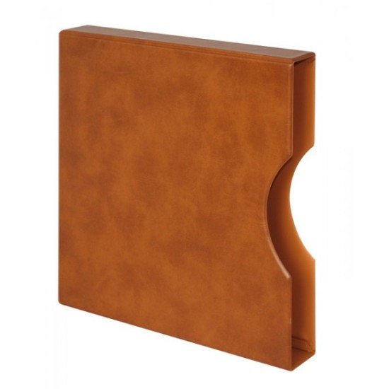 Lindner 814-H Tapa regular de 18 anillas. MARRON. Estuche Lindner 814-H Tapa regular de 18 anillas. MARRON. Estuche