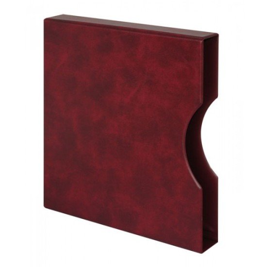 Lindner 814-W Estuche para album de anillas REGULAR, rojo vino Lindner 814-W Estuche para album de anillas REGULAR, rojo vino