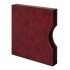 Lindner 814-W Estuche para album de anillas REGULAR, rojo vino