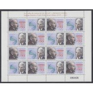 España Spain 3964/65 2003 Premios Nobel españoles en hojita MNH