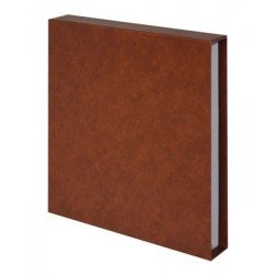 Lindner 810BY-H Tapa de anillas Standard de 18 anillas. MARRON. 305 x 317 mm . Estuche Lindner 810BY-H Tapa de anillas Standard de 18 anillas. MARRON. 305 x 317 mm . Estuche