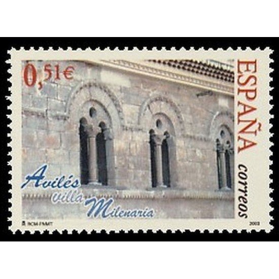 España Spain 3981 2003 Avilés villena milenaria MNH