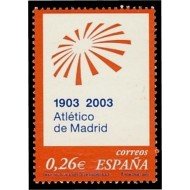 España Spain 3983 2003  Centenario del Club Alético de Madrid MNH