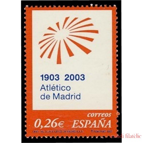 España Spain 3983 2003  Centenario del Club Alético de Madrid MNH