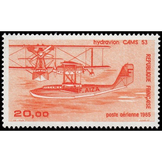 France Francia A 58 1985 Hidroavión CAMS 53 MNH