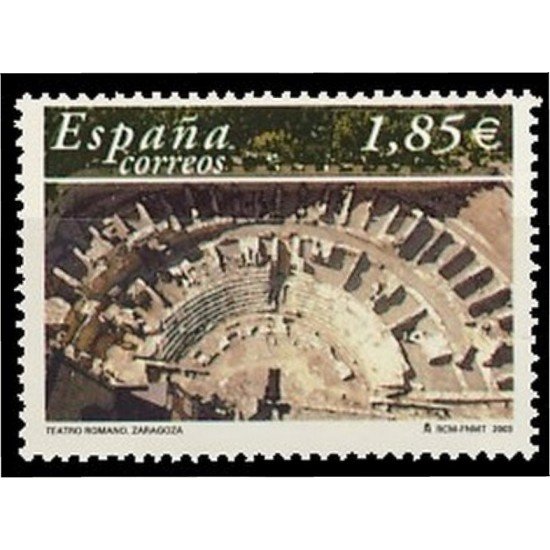 España Spain 3984 2003 Teatro romano de Zaragoza MNH España Spain 3984 2003 Teatro romano de Zaragoza MNH