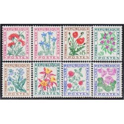 France Francia Tasas 95/02 1964-71 Flores del campo MNH France Francia Tasas 95/02 1964-71 Flores del campo MNH