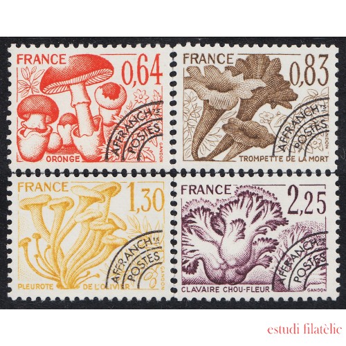 France Francia Preobliterados P- 158/61 1979 Setas MNH