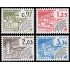 France Francia Preobliterados P- 174/77 1982 Monumentos históricos MNH
