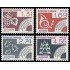 France Francia Preobliterados P- 194/97 1987 Los meses del año (III) MNH