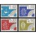 France Francia Preobliterados P- 198/01 1988 Los cuatro elementos MNH