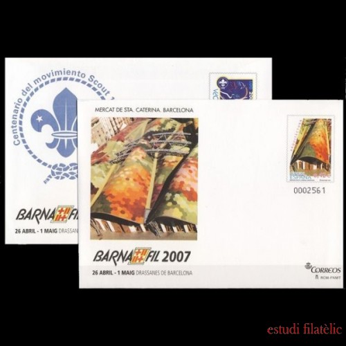 Sobres Enteros Postales 114/15 Barnafil 2007
