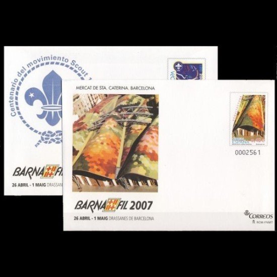 Sobres Enteros Postales 114/15 Barnafil 2007 Sobres Enteros Postales 114/15 Barnafil 2007