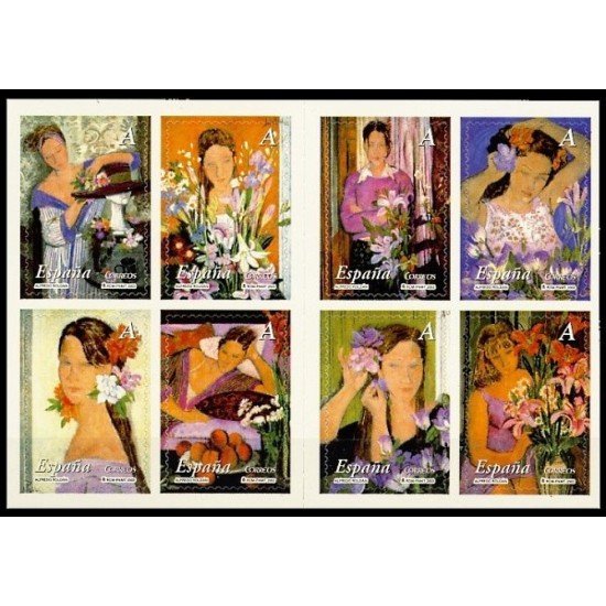 España Spain 4003/10 2003 La mujer y las Flores Carné MNH Tarifa A España Spain 4003/10 2003 La mujer y las Flores Carné MNH Tarifa A