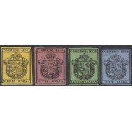 España Spain 28/31 1854 Escudo de España MH