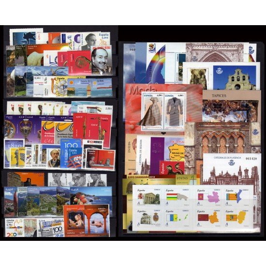 España Spain Año Completo Year Complete 2010 MNH España Spain Año Completo Year Complete 2010 MNH