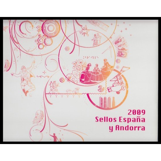 Libro Album Oficial de Sellos España y Andorra 2009 Libro Album Oficial de Sellos España y Andorra 2009
