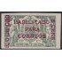 Río de Oro 40C 1908 Nº Control al dorso MH