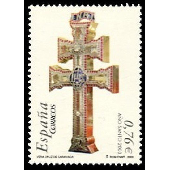 España Spain 4013 2003 Año Jubilar de la Santisima y Vera Cruz de Caravaca MNH España Spain 4013 2003 Año Jubilar de la Santisima y Vera Cruz de Caravaca MNH