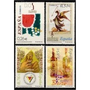 España Spain 4015/18  2003 Vinos con denominación de origen MNH