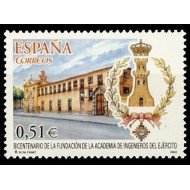 España Spain 4019 2003 Bicenteanrio de la Academia de Ingenieros del Ejército MNH