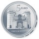España Spain monedas Euros conmemorativos 2011 Capitales de provincia Badajoz 5 euros Plata
