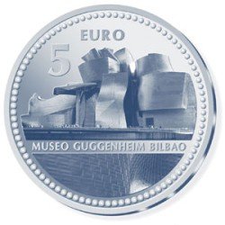 España Spain 2010 5 euros Capitales de provincia Bilbao Plata Ag España Spain 2010 5 euros Capitales de provincia Bilbao Plata Ag