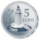España Spain 2011 5 euros Capitales de provincia La Coruña Plata Ag