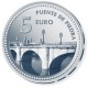 España Spain monedas Euros conmemorativos 2011 Capitales de provincia Logroño 5 euros Plata