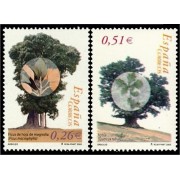 España Spain 4022/23 2003 Arboles MNH España Spain 4022/23 2003 Arboles MNH
