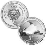 España Spain 2011 5 euros  Capitales de provincia Sta. Cruz de Tenerife Plata Ag